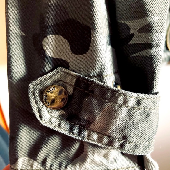 MAX JEANS - MILITARY CAMOUFLAGE JACKET - Size L - BRAND NEW! - Picture 5 of 6